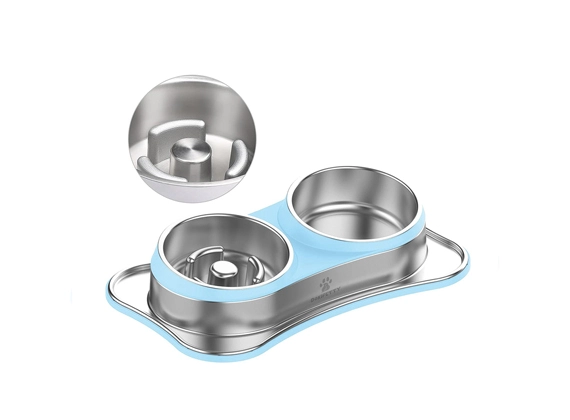 Cuencos de perro de alimentación lenta 22001