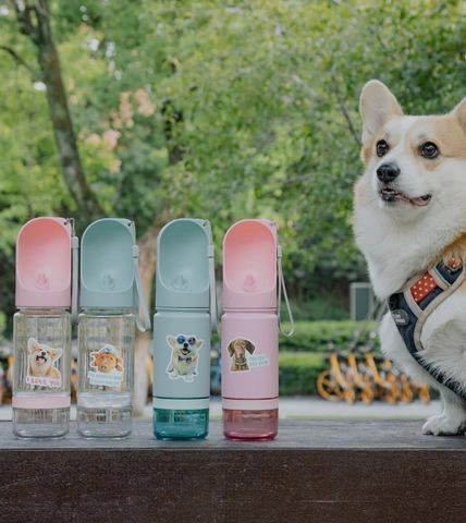 Botella para mascotas