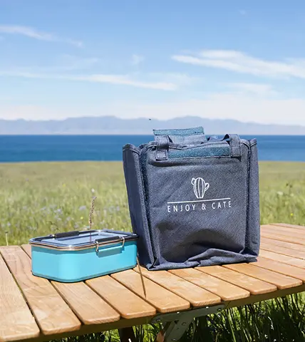 Caja de almuerzo rectangular 900ml 13811A/B